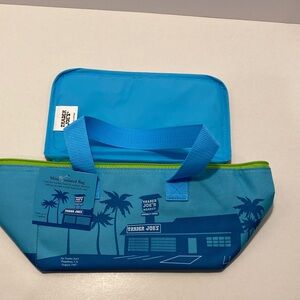 Trader Joe's Blue Mini Insulated Lunch Bag or Cooler NWT. 1.5gallon
